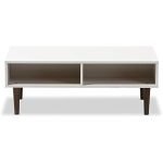 Coffee Table, White*Brown- CHCT009 - Image 7