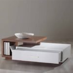 Coffee Table, White*Brown - CHCT008