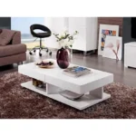Coffee Table, 90cm White - CHCT019