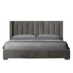 Modern Dark Gray Bed CHB0436 - Image 2