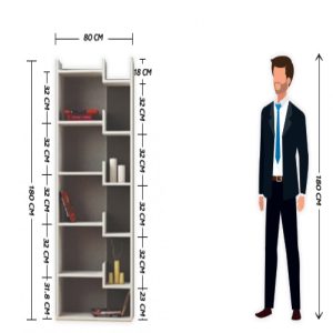 Wall shelves unit CHCSV015 - Image 2
