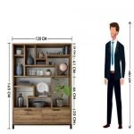 Wall shelves unit CHCSV017 - Image 2