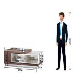 Center table with storage area CHCT05 - Image 2