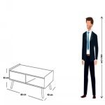 Center table with storage area CHCT0021 - Image 2