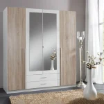 Modern wardrobe white CHWD883 - Image 2