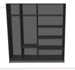 Modern wardrobe CHWD021 - Image 2