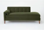 Velvet Arm Chaise - CHCH009 - Image 5