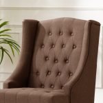 Chocolate Wingback Chair - CHCH017 - Image 4
