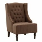 Chocolate Wingback Chair - CHCH017