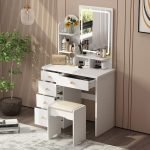 Modern Makeup Vanity - CHKV003 - Image 9