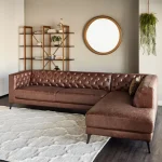Leather Corner Sofa - CHSC028 - Image 5