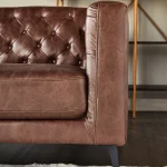 Leather Corner Sofa - CHSC028 - Image 2