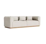 White Sofa - CHSF007 - Image 3
