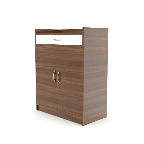 Walnut Shoe Rack - CHSR009