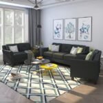 Black Living Room Set - CHSS004