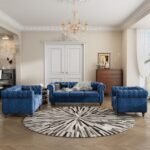 Blue Living Room Set - CHSS006