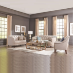 Royal Tufted Curved Sofa Set - CHSS007