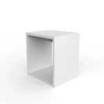 Frosty White Side Table - CHST006