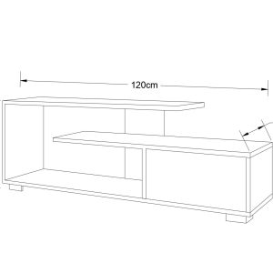 Stander TV Unit - CHTV04 - Image 4