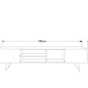Modern Tv unit 180cm - CHTV155 - Image 6