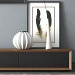 Modern TV unit, Brown & Black - CHTV010 - Image 2