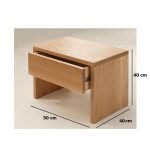 Bed-side Table-Brown CHBST0661 - Image 2