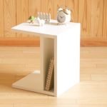 Side Table-White CHST0658 - Image 2