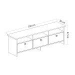 Modern tv unit CHTV048 - Image 2