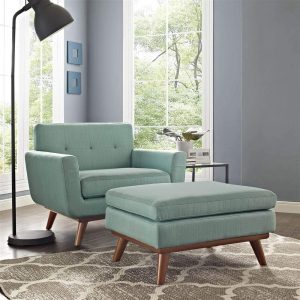 Arm Chair with Pouf – CHCH024 - Image 1