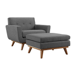 Arm Chair with Pouf – CHCH024 - Image 6