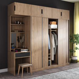 Modern Wardrobe With Desk – CHDSS003 - Image 1