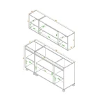 Hollowe Kitchen-CHNM46 - Image 3