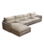 Modern Sofa with Pouf – CHSC050 - Image 4