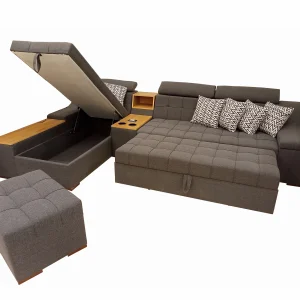 Sectional Sofa Bed and storage  – CHSCB004 - Image 4