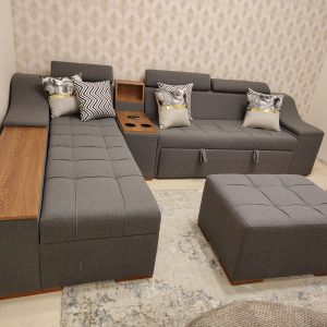 Sectional Sofa Bed and storage  – CHSCB004 - Image 6