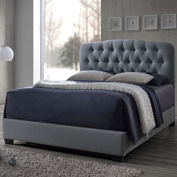 Bed 130×200×160 cm - Grey - CHB17-3