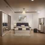 MDF Wood Bedroom 6 Pieces - Multi Color