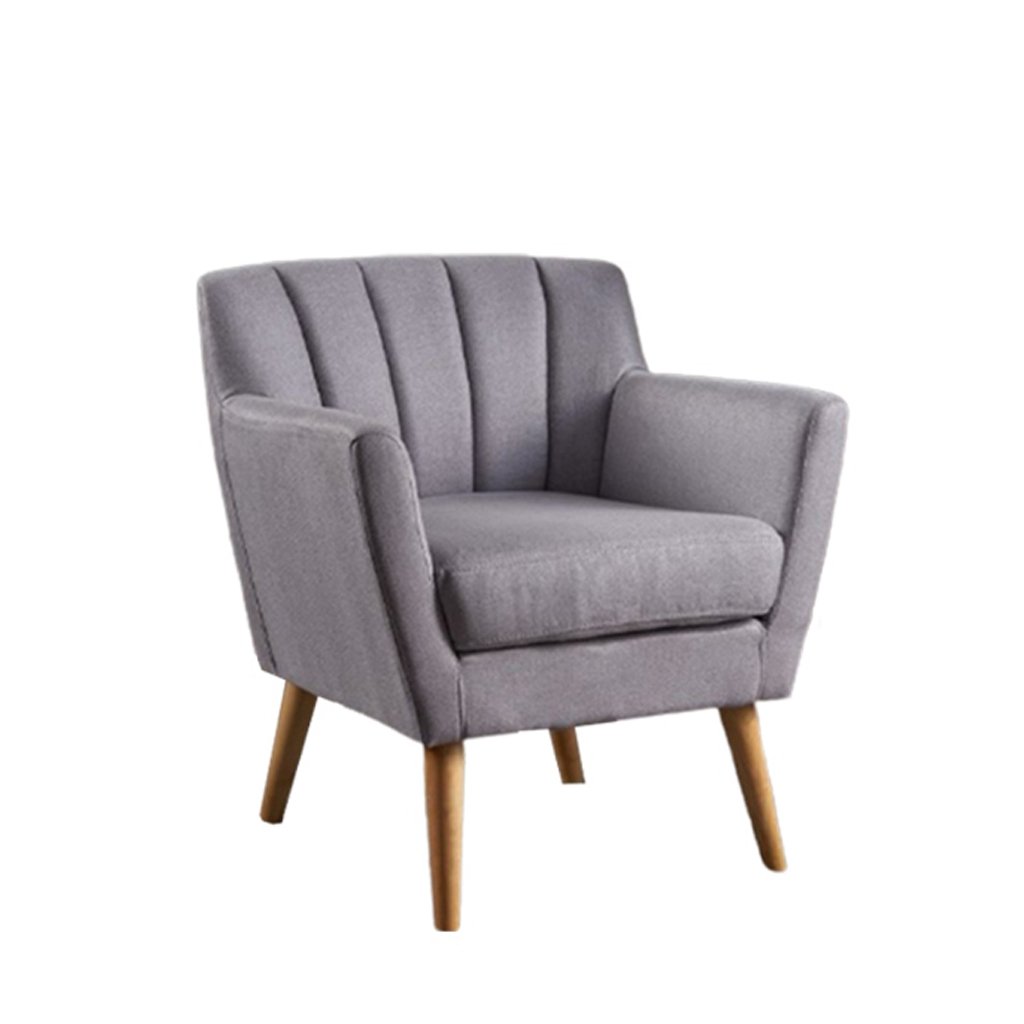 CHCH.35 Beech wood Arm Chair - Grey - Image 1