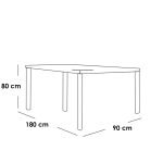 MDF Wood Dining Room 10 Pieces - Grey and White - Image 4