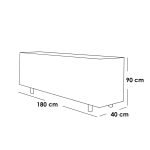 MDF Wood Dining Room 10 Pieces - Grey and White - Image 6