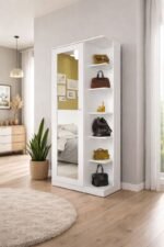 MDF Wood Shoe Organizer 80x40x190 cm – CHTOP48 - Image 5