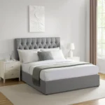 Button Tufted Bed – CHBDN03-GRY