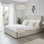 Button Tufted Bed – CHBDN04-BEIG