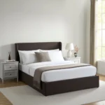 Button Tufted Bed – CHBDN04-BRN