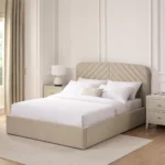 Button Tufted Bed – CHBDN06-BEIG