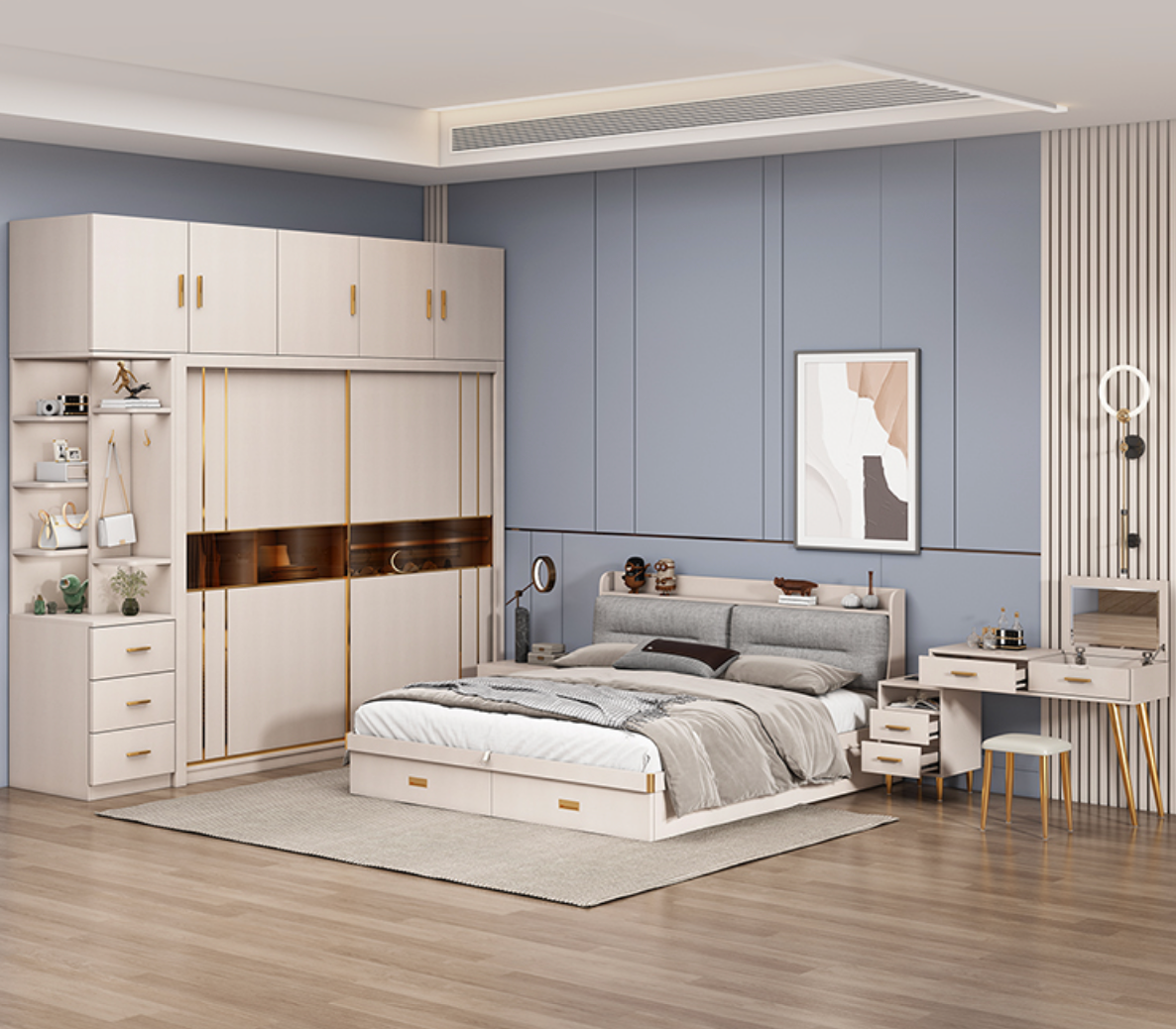 CHBDR015 Modern Bedroom Set – CHBDR015 - Image 1