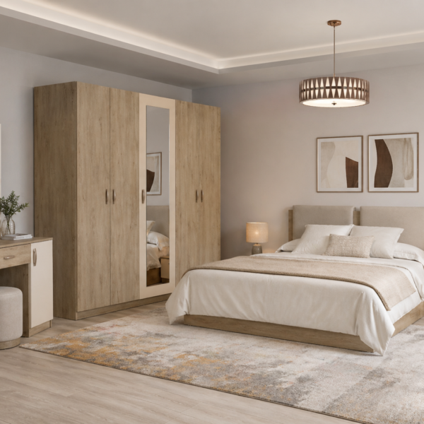 Modern MDF Bedroom Set MDF – CHBDRCI001