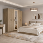 Modern MDF Bedroom Set MDF – CHBDRCI001