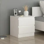 White Modern Commode – MDF