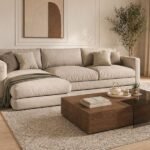 Modern Coffee Table, MDF Brown – CHCT1000